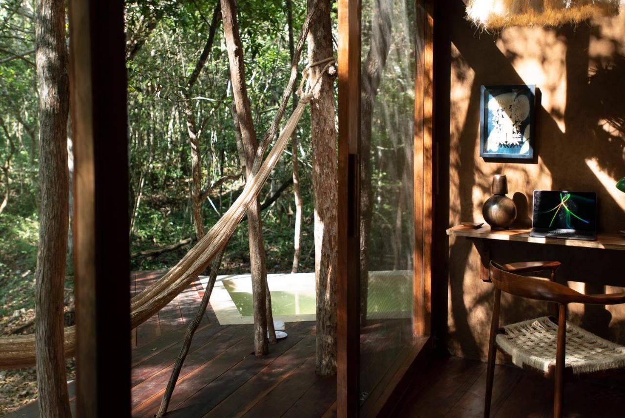 Ojo De Arbol, Boutique Cabin In The Real Jungle ตูลุม ภายนอก รูปภาพ