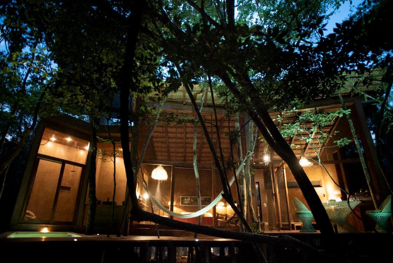 Ojo De Arbol, Boutique Cabin In The Real Jungle ตูลุม ภายนอก รูปภาพ