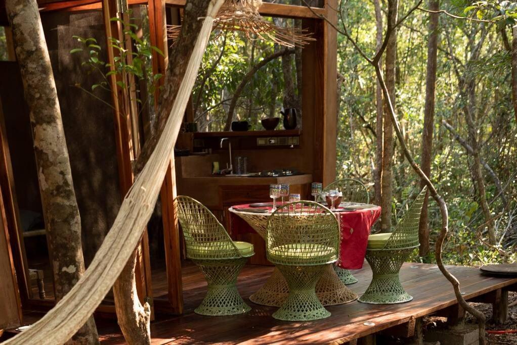 Ojo De Arbol, Boutique Cabin In The Real Jungle ตูลุม ภายนอก รูปภาพ