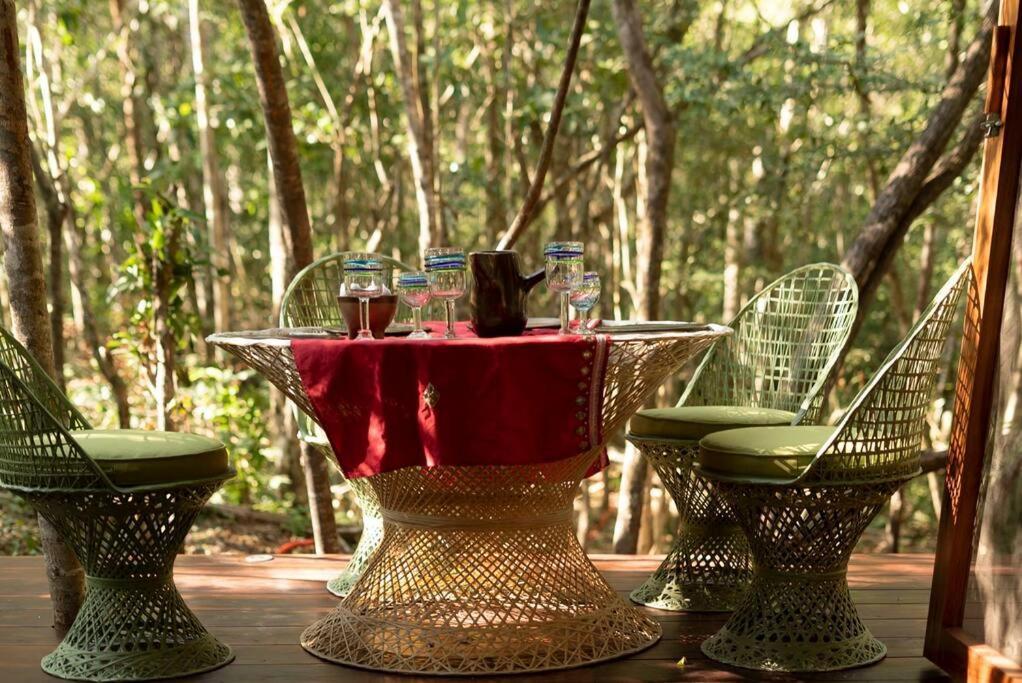 Ojo De Arbol, Boutique Cabin In The Real Jungle ตูลุม ภายนอก รูปภาพ